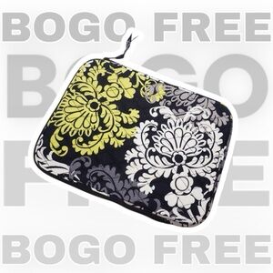 Vera Bradley BOGO FREE SALE Black and Yellow 'Baroque' Pattern iPad/ Tablet Case